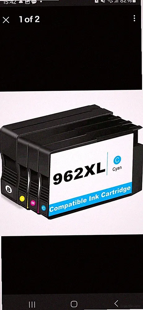 ejet 952XL Ink Cartridges Combo Pack High Page Yield (4-Pack) Compatible for HP