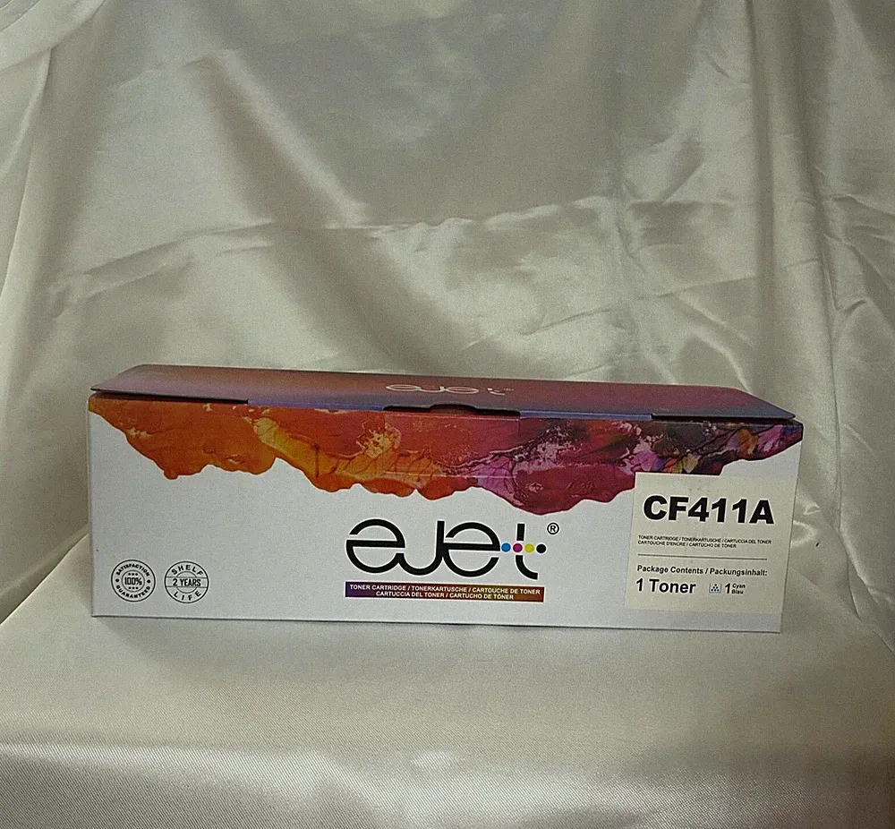 EJET CF411A Original Cyan Ink Cartridge for HP 410A