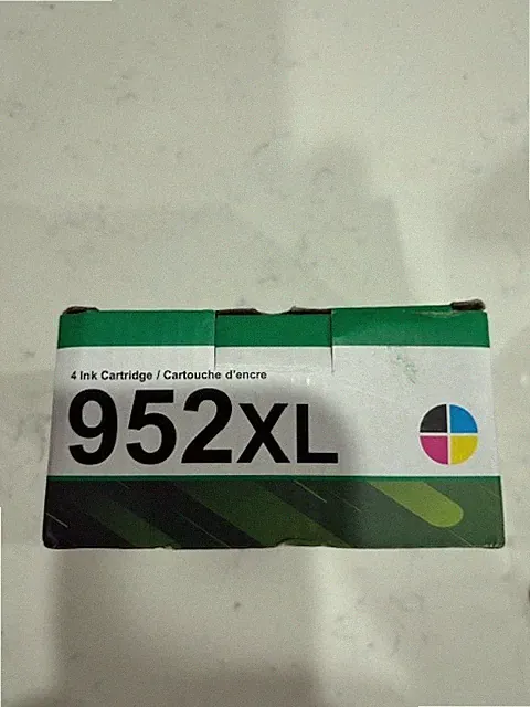 ejet Compatible Ink Cartridge 952XL 4 Pack For HP Black Cyan Magenta Yellow