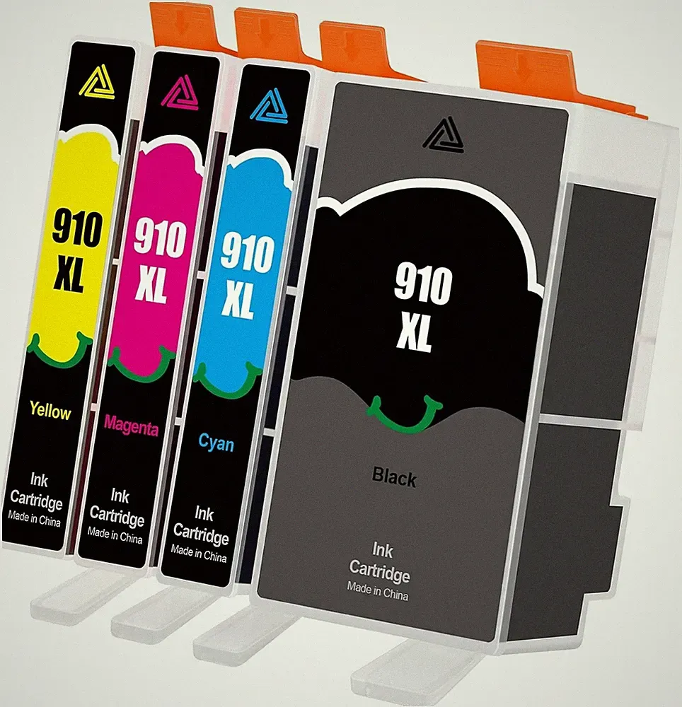 eJet/EZink 910XL 4 pack Printer Ink - Black, Cyan, Magenta, Yellow